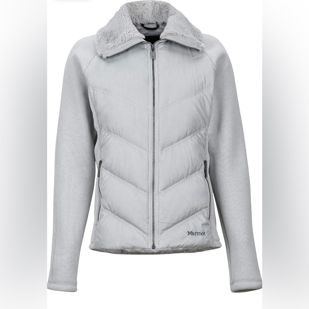 Marmot Thea Sweater Fleece Down Fill Jacket- Medium